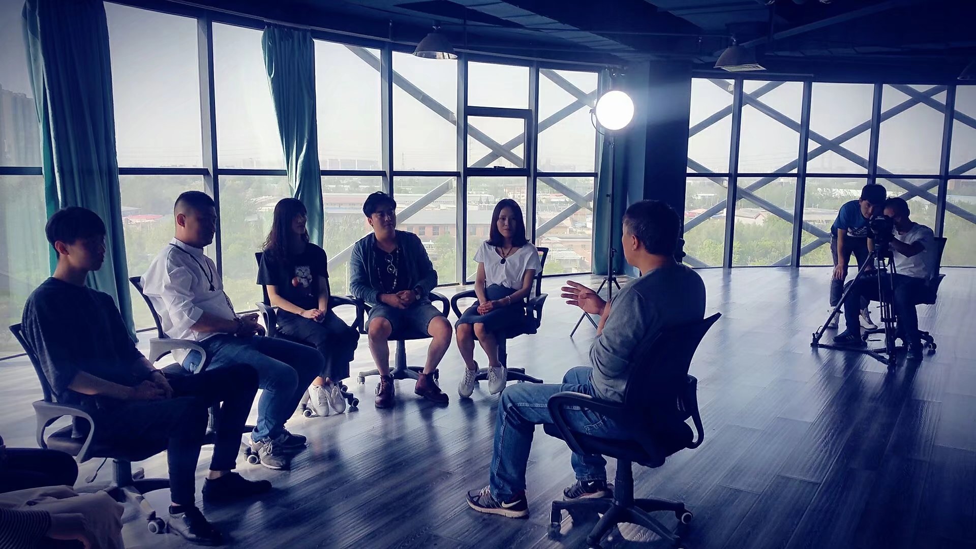 陈鹏翱导演来访