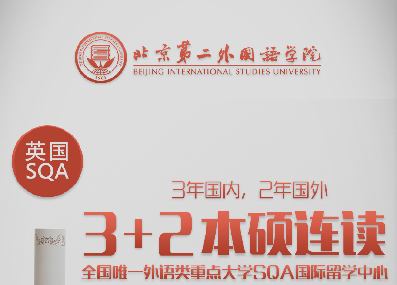 北京第二外国语大学SQA3+1